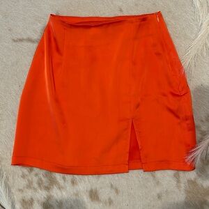 Beginning Boutique silk skirt